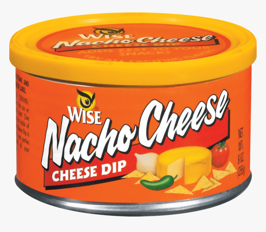 Nacho Cheese Canned Dip - Wise Potato Chips, HD Png Download