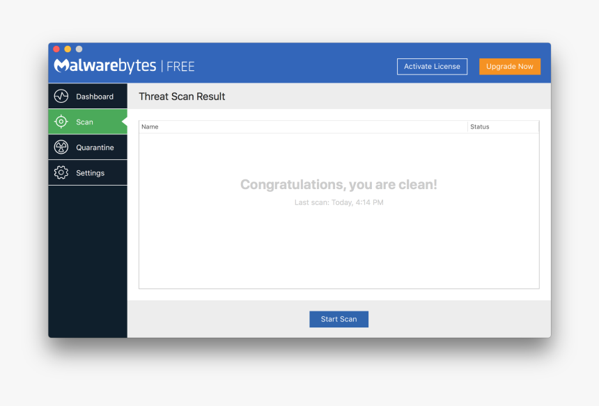 Malwarebytes Free - Malwarebytes Mac, HD Png Download