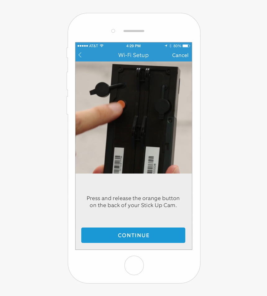 Ring Doorbell Setup Button, HD Png Download , Transparent Png Image