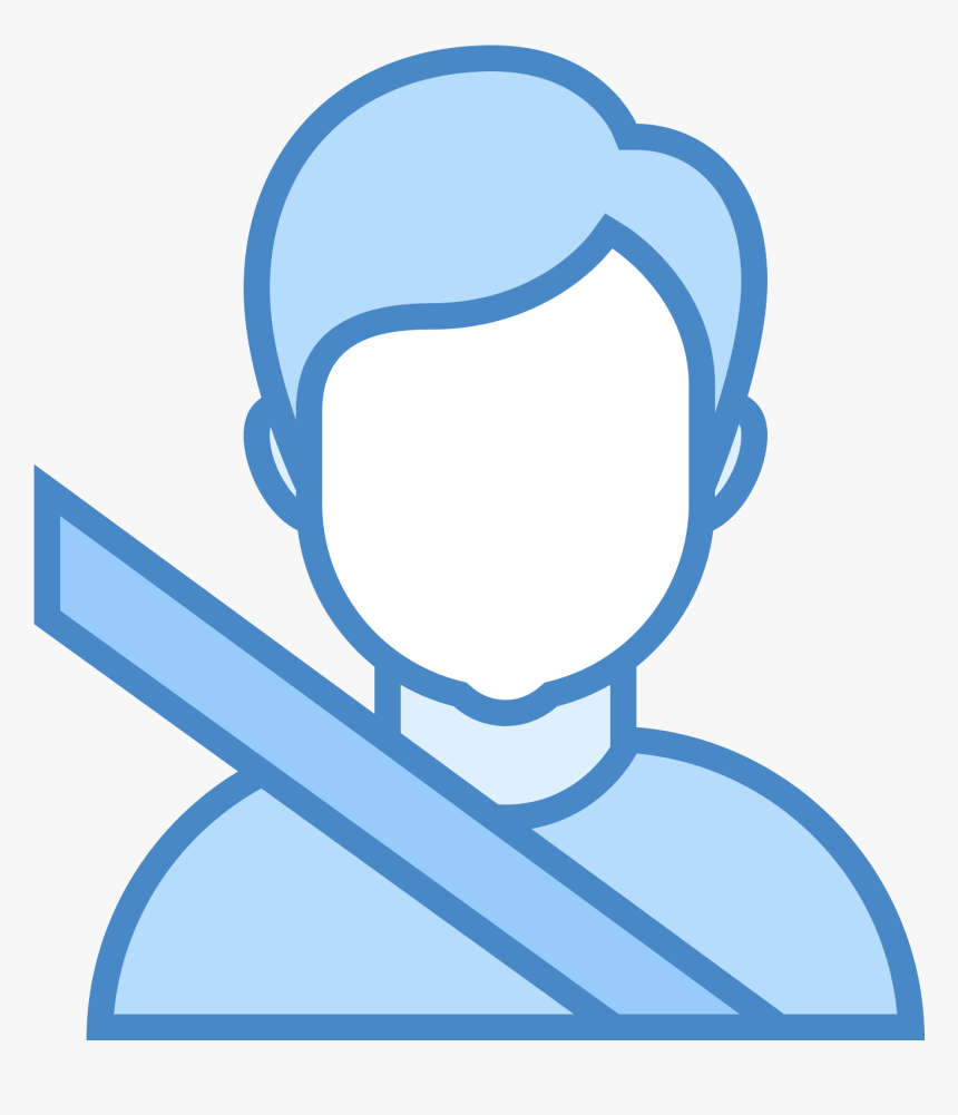 A Person Sitting In The Passenger Seat Of A Car, Facing - User Icon Transparent, HD Png Download