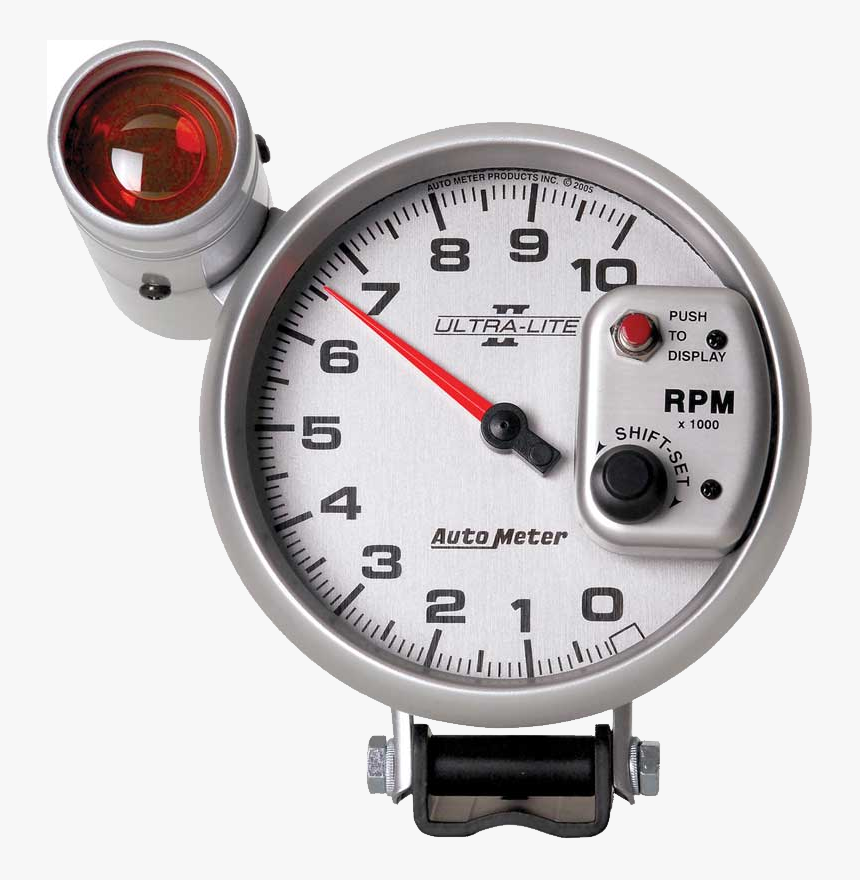 Now You Can Download Speedometer Transparent Png Image - Autometer Ultra Lite 2 At Night, Png Download