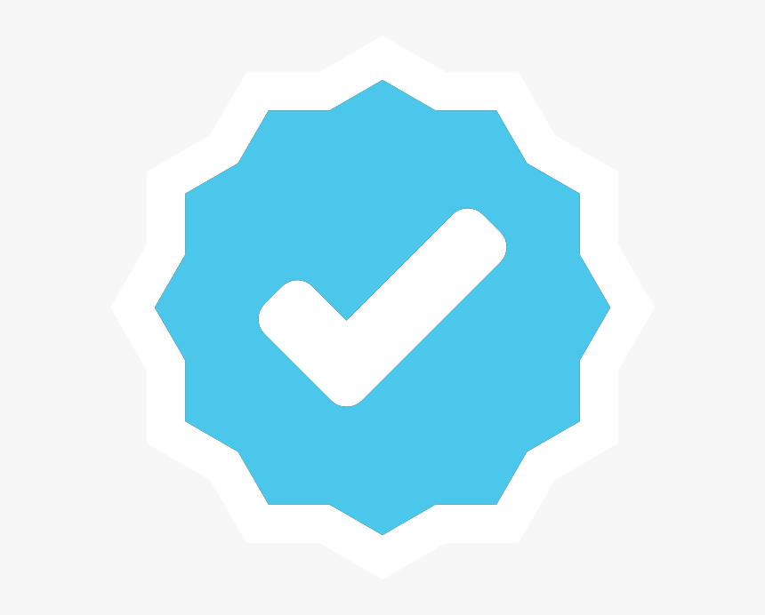 Blue Tick - Illustration, HD Png Download