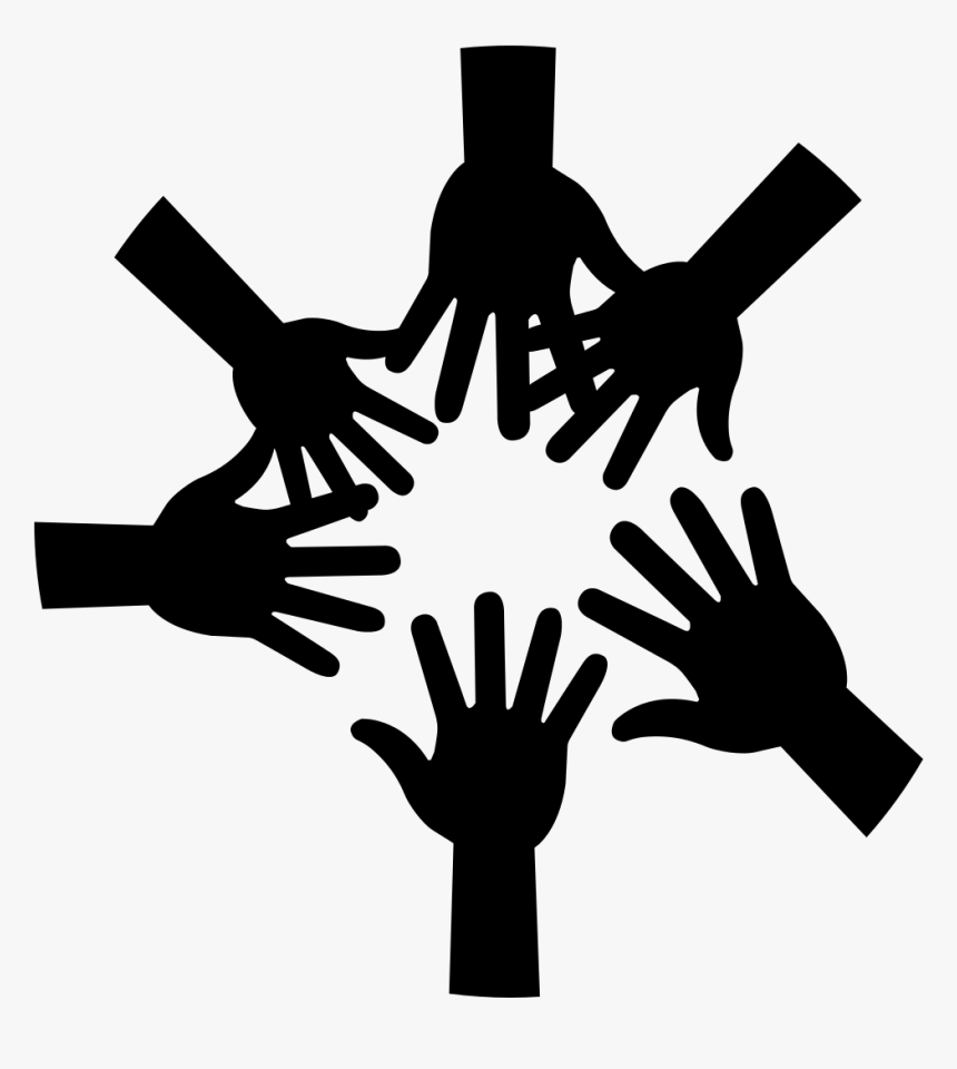 Icon - Teamwork Clipart Black And White, HD Png Download