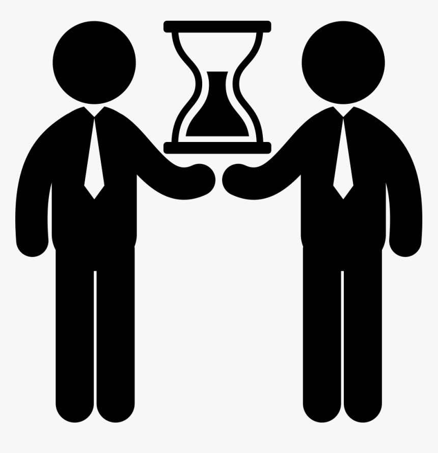 Person Svg Two - People Shaking Hands Icon, HD Png Download