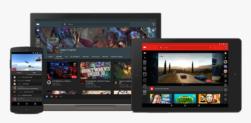 Yt Gaming Devices - Gaming Screens Live Streaming, HD Png Download