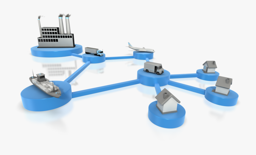1 - Cadena De Transporte Logistica, HD Png Download