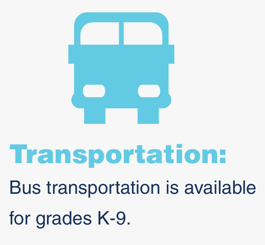 Bus Transportation Is Available For Grades K-9, HD Png Download