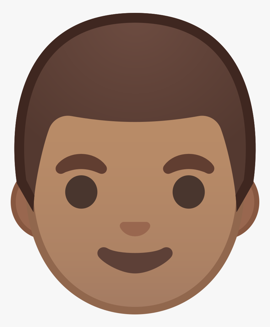 Man Medium Skin Tone Icon - Emoji Graduation Png, Transparent Png