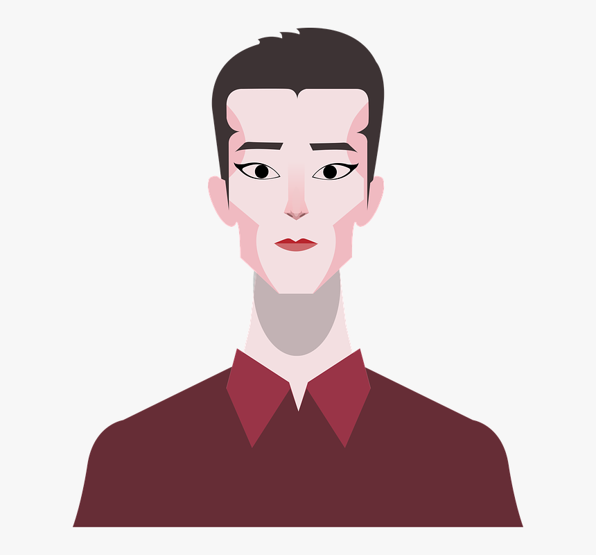Man, Face, Portrait, Male, Person, Human, Adult, People - Cartoon, HD Png Download