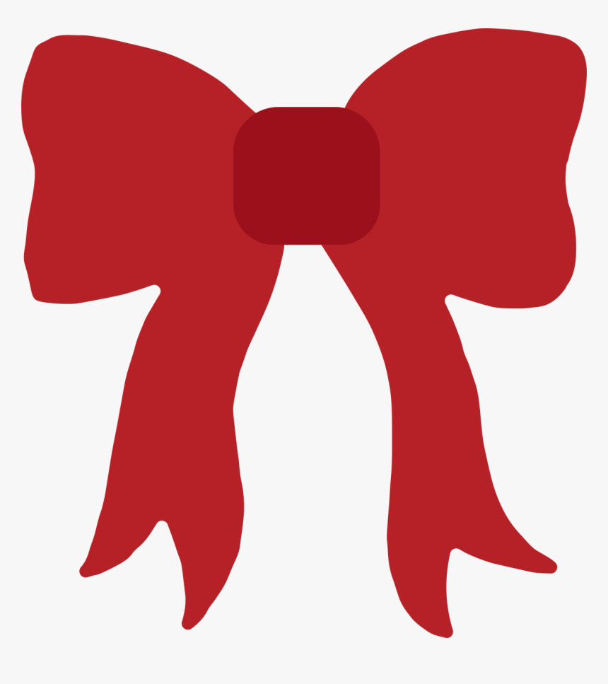 Clip Art Christmas Bow Svg - Christmas Bow Svg, HD Png Download