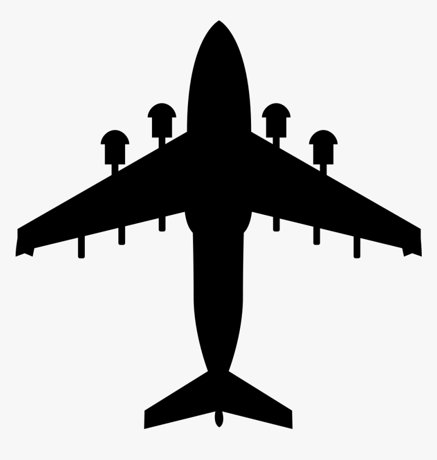 Airplane - Antonov An 225 Silhouette, HD Png Download