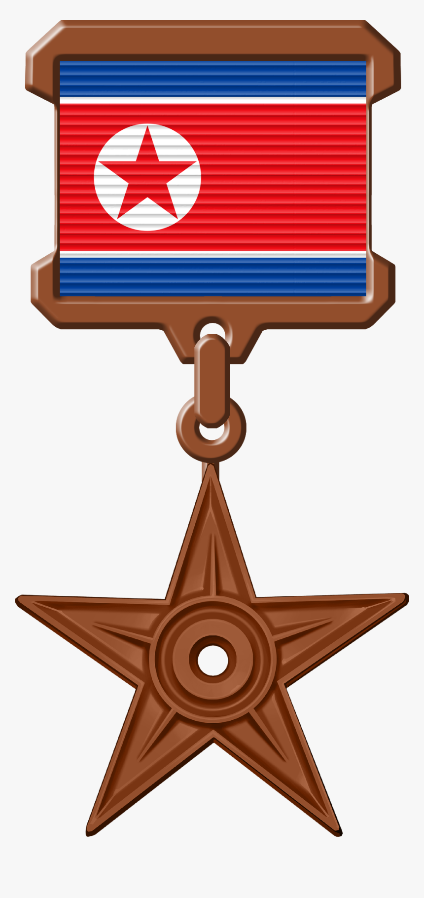 North Korea Hires - Star Communism, HD Png Download