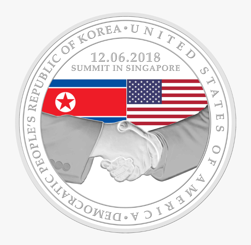 Dprk Us Summit Singapore Coin, HD Png Download