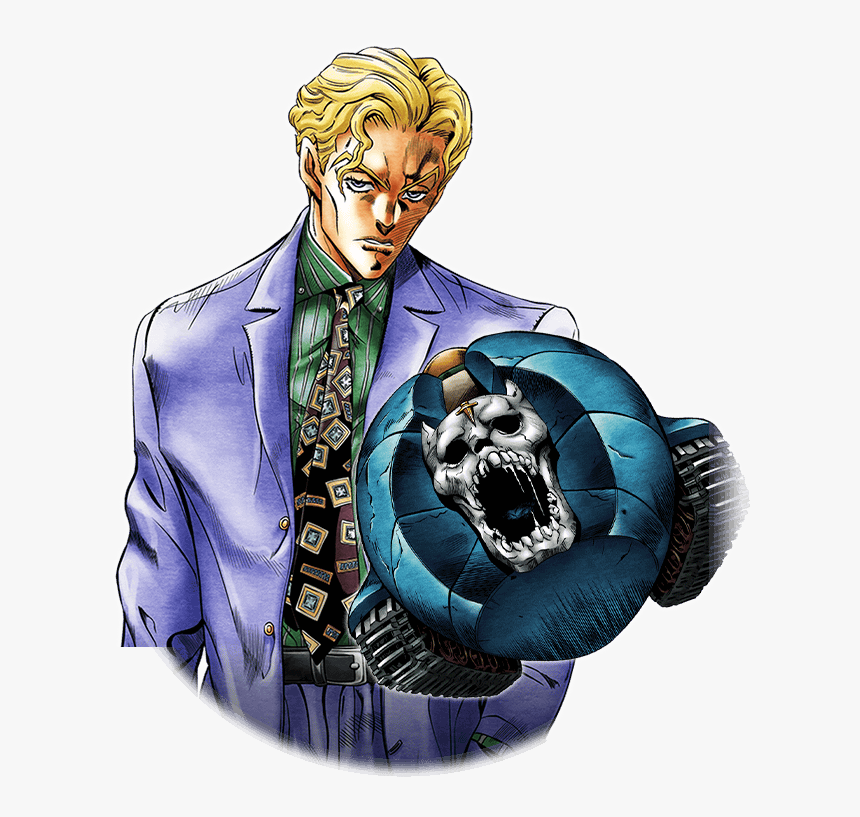 Unit Yoshikage Kira - Kira Yoshikage Sheer Heart Attack, HD Png Download