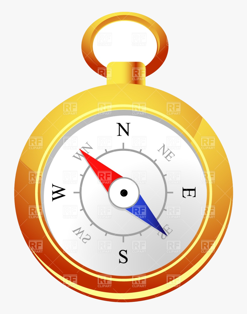 Compass Icon Vector Image Of Icons And Emblems Prague - Free Clip Art Compass, HD Png Download