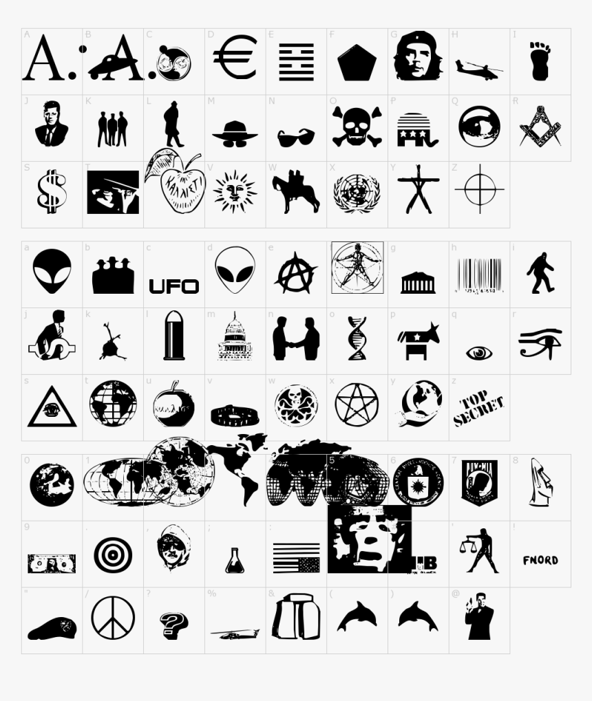Illuminati Font, HD Png Download