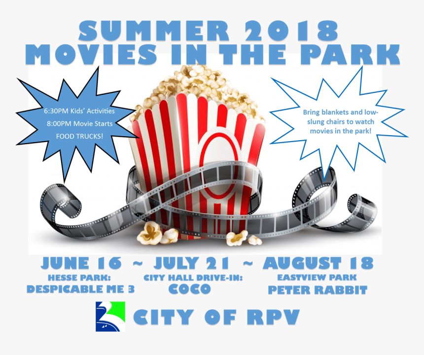 Rpv Movies In The Park - Monday Matinee, HD Png Download