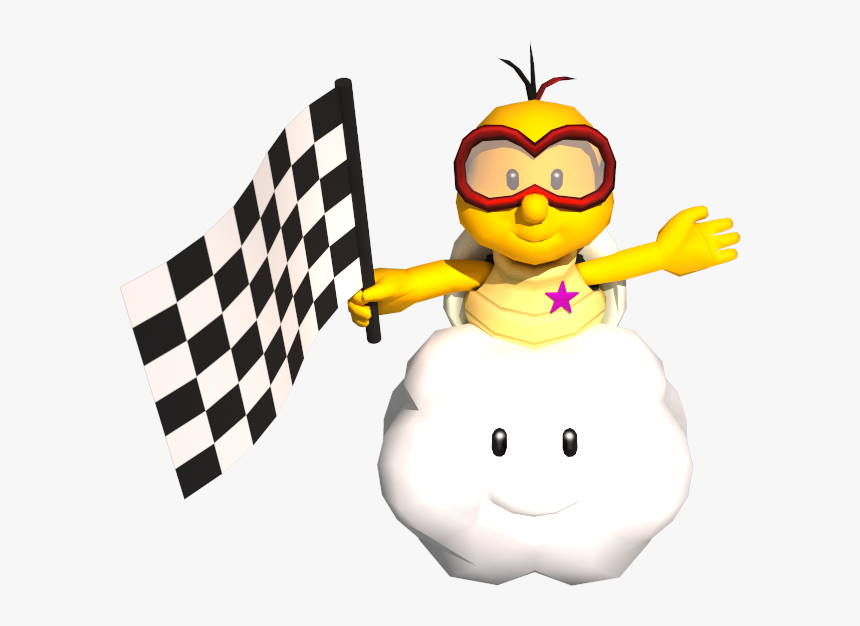 Play Now Mario Kart - Mario Kart Finish Flag, HD Png Download