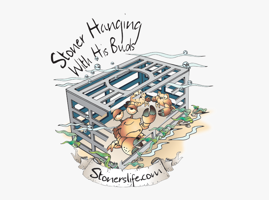 Stoner With His Buds - Illustration, HD Png Download