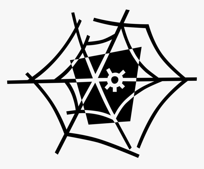 Vector Illustration Of Arachnid Spider Insect Bug In - Circle, HD Png Download