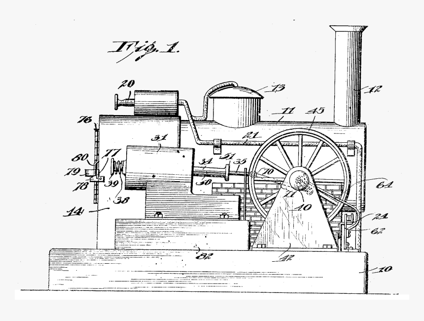 File - Us1721447-figure1 - Technical Drawing, HD Png Download