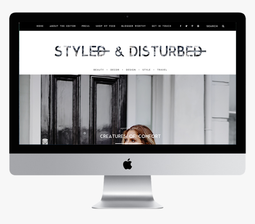 Styled & Disturbed - Apple Imac 5k 27 2017, HD Png Download