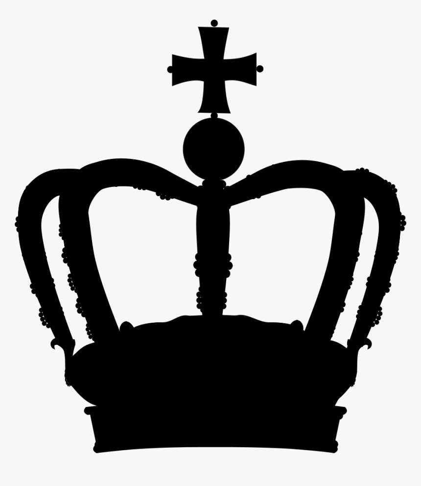 Clip Art Silhouette - Cross, HD Png Download