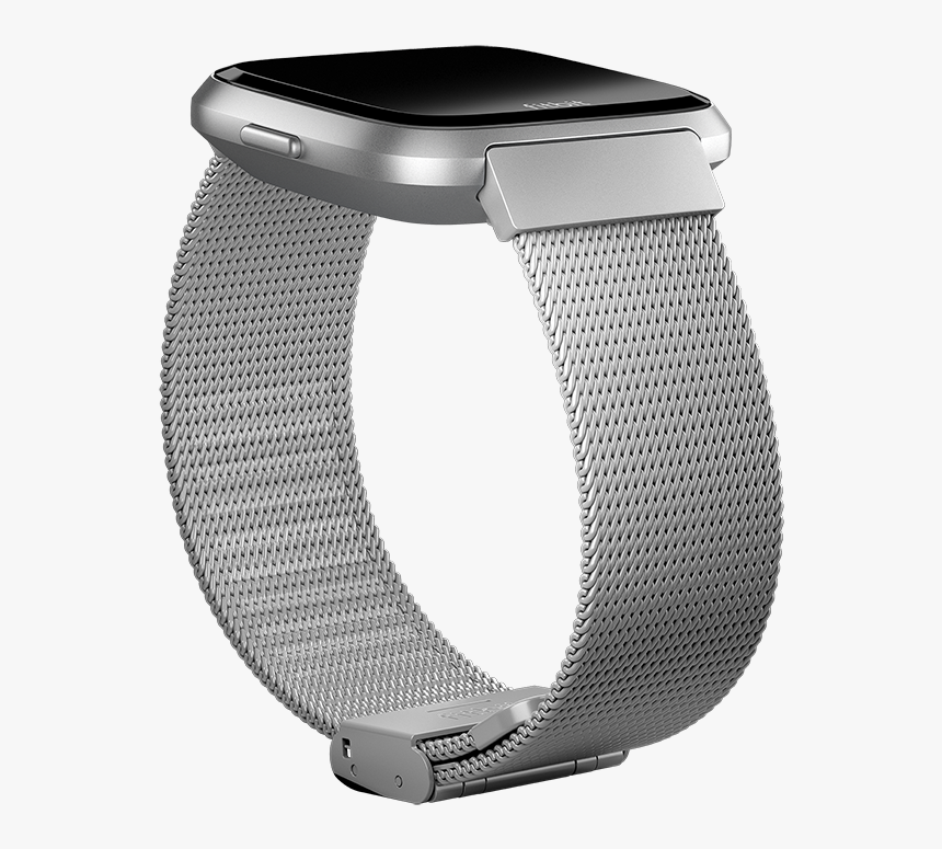 Fitbit Versa Metal Strap, HD Png Download