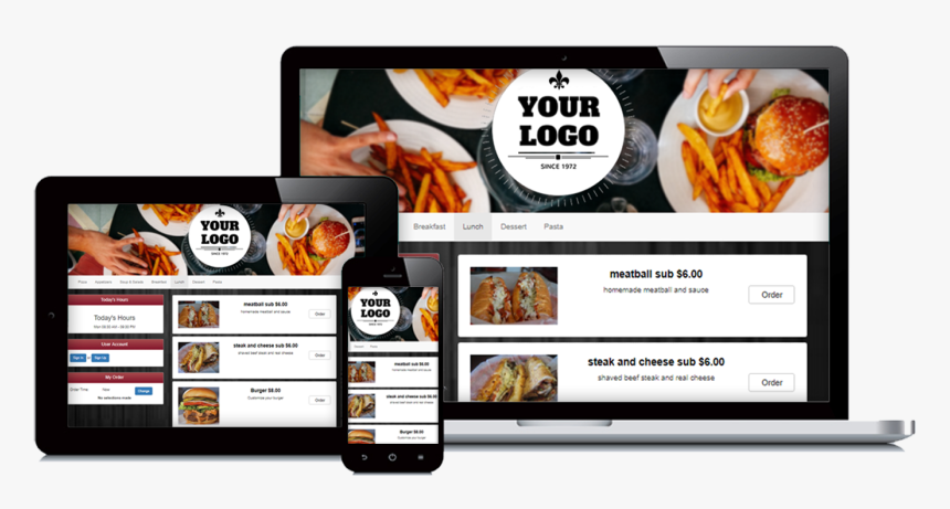Mobile Online Ordering - Online Advertising, HD Png Download