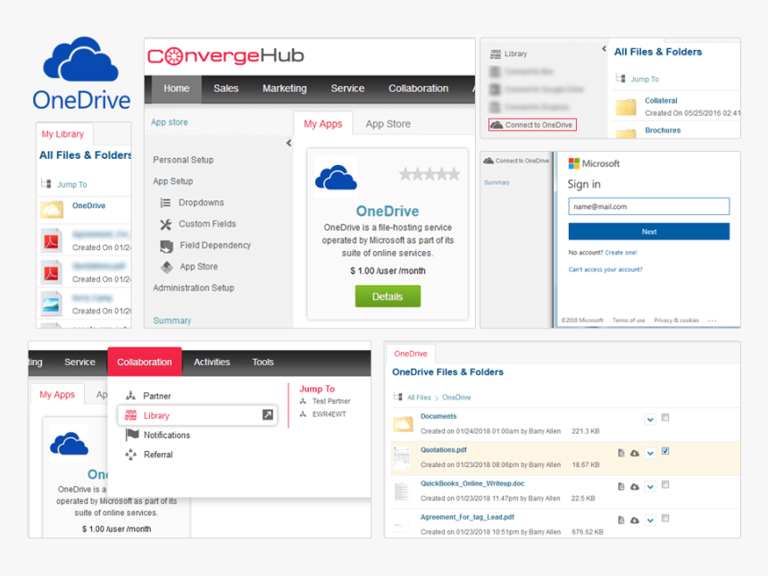 Docusign Features - Onedrive, HD Png Download