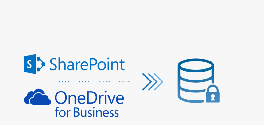 Backsup Sharepoint - Sharepoint Onedrive Logo, HD Png Download