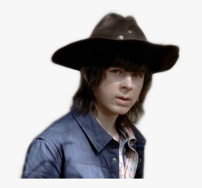 #grimes #carl #carlgrimes #twd #thewalkingdead #freetoedit - Carl Grimes Stickers, HD Png Download