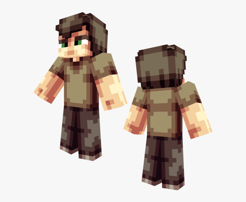 Skin De Minecraft The Walking Dead, HD Png Download