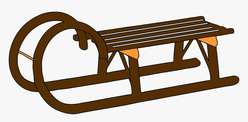 School Vector Png - Schlitten Clipart, Transparent Png