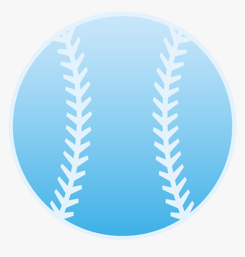 Baseball Clipart Blue Design - Blue Baseball Clipart, HD Png Download