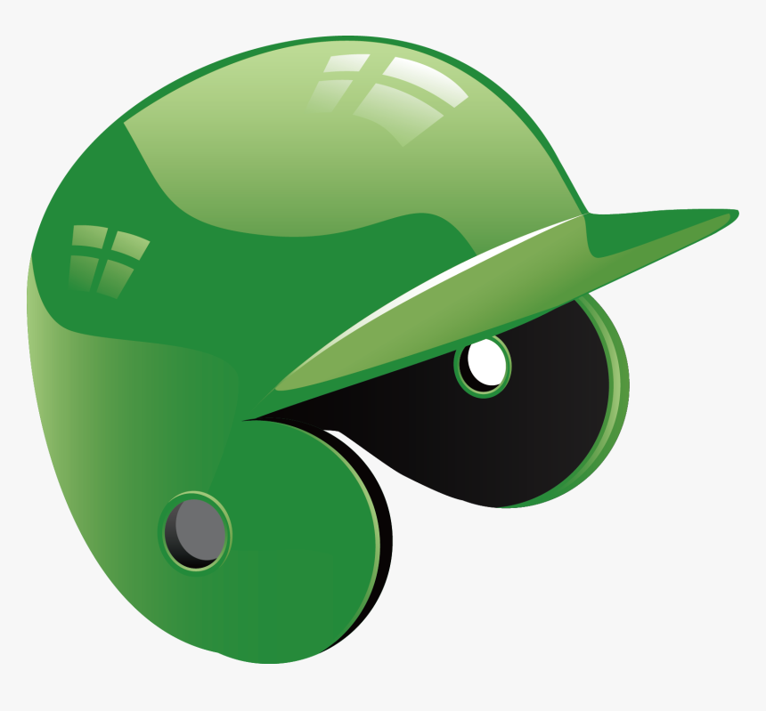 Transparent Softball Clipart - Softball Helmet Clip Art, HD Png Download