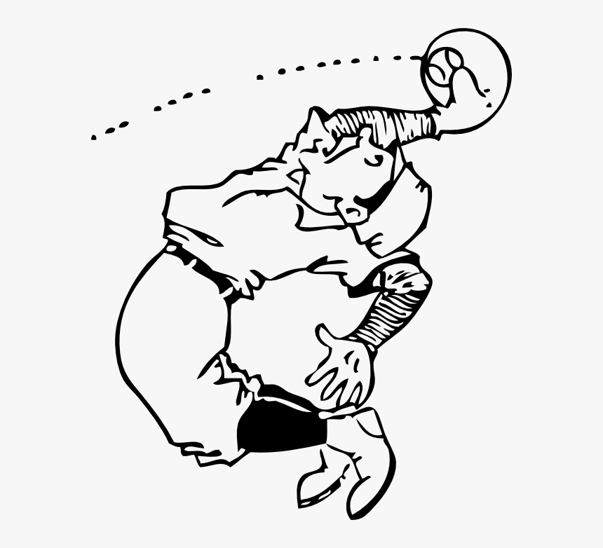 Baseball Black And White Free Baseball Clipart - Catch Black And White, HD Png Download