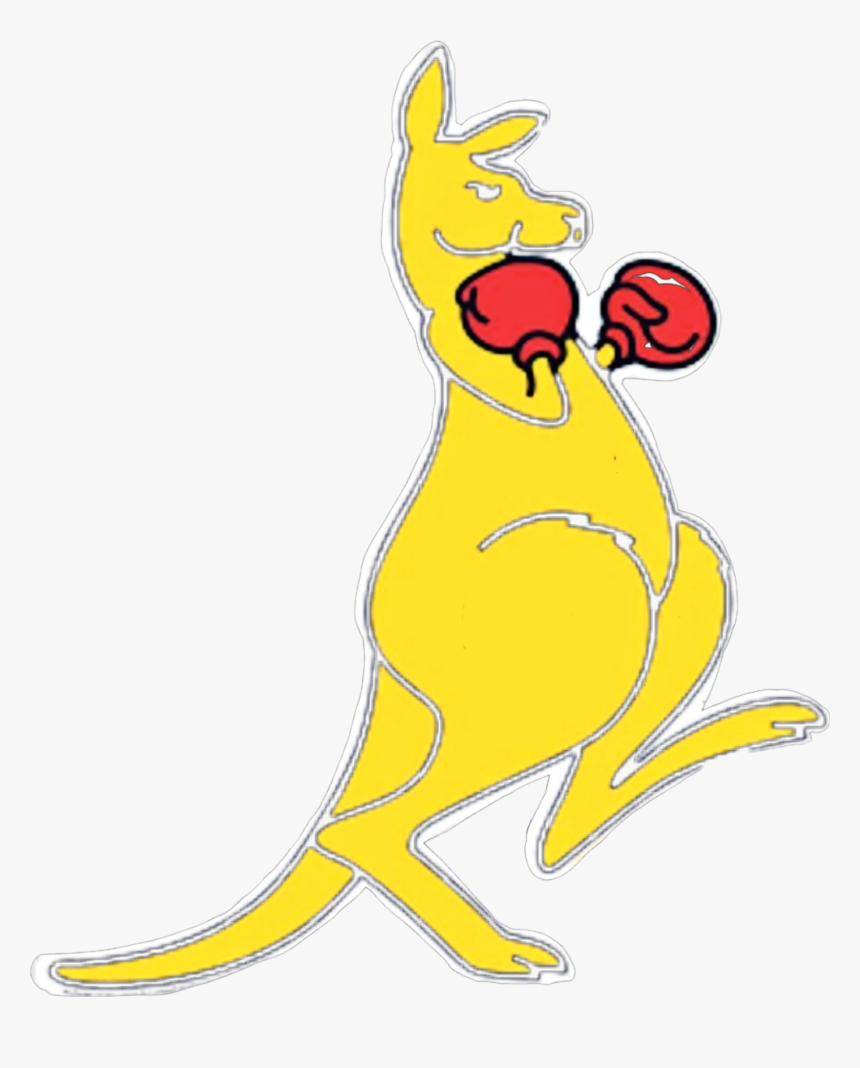Kangaroo Clipart Boxing - Boxing Kangaroo, HD Png Download