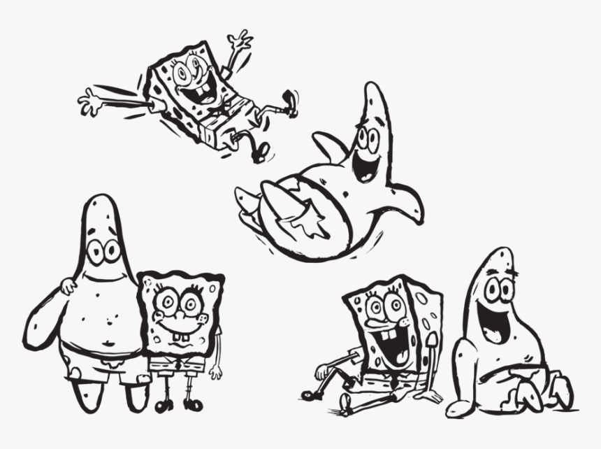 Transparent Sponge Bob Png - Cartoon, Png Download