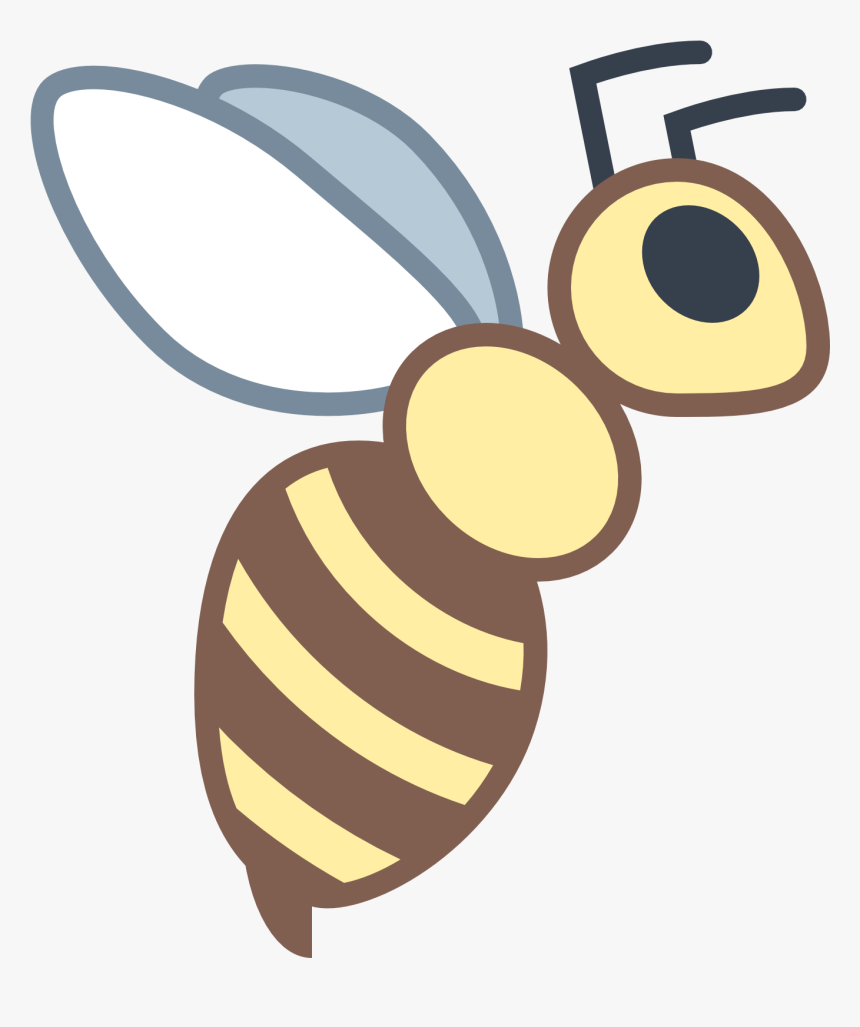 Bee Icon Transparent Png - Free Honey Bee Icon, Png Download