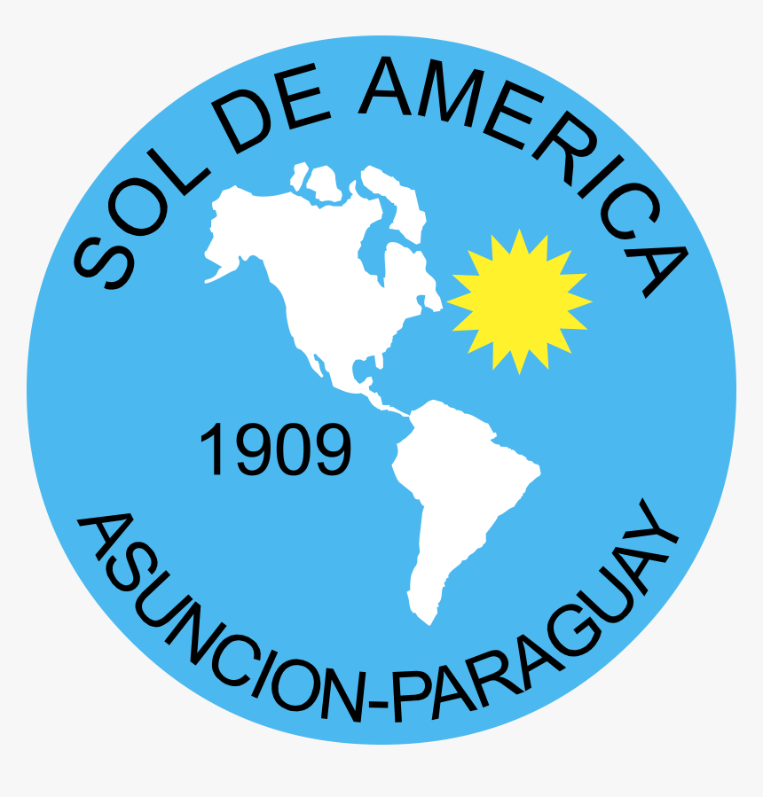 Club Sol America Logo Png Transparent - World Map Blank No Borders, Png Download