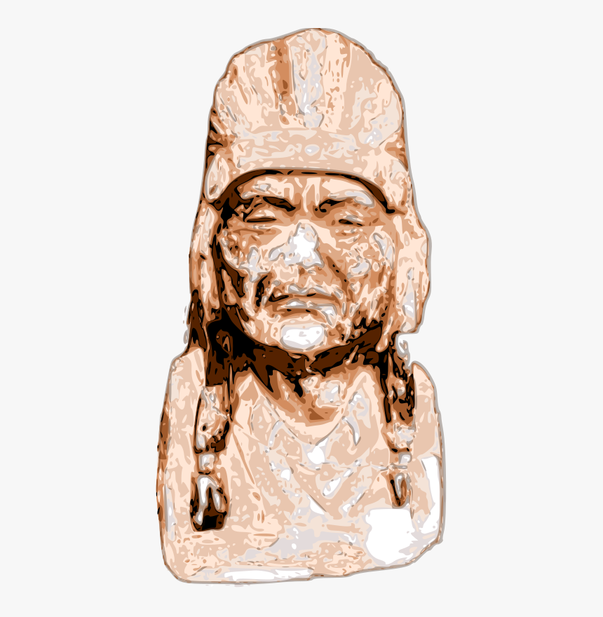 Simplied Indian Head Americana - Portable Network Graphics, HD Png Download