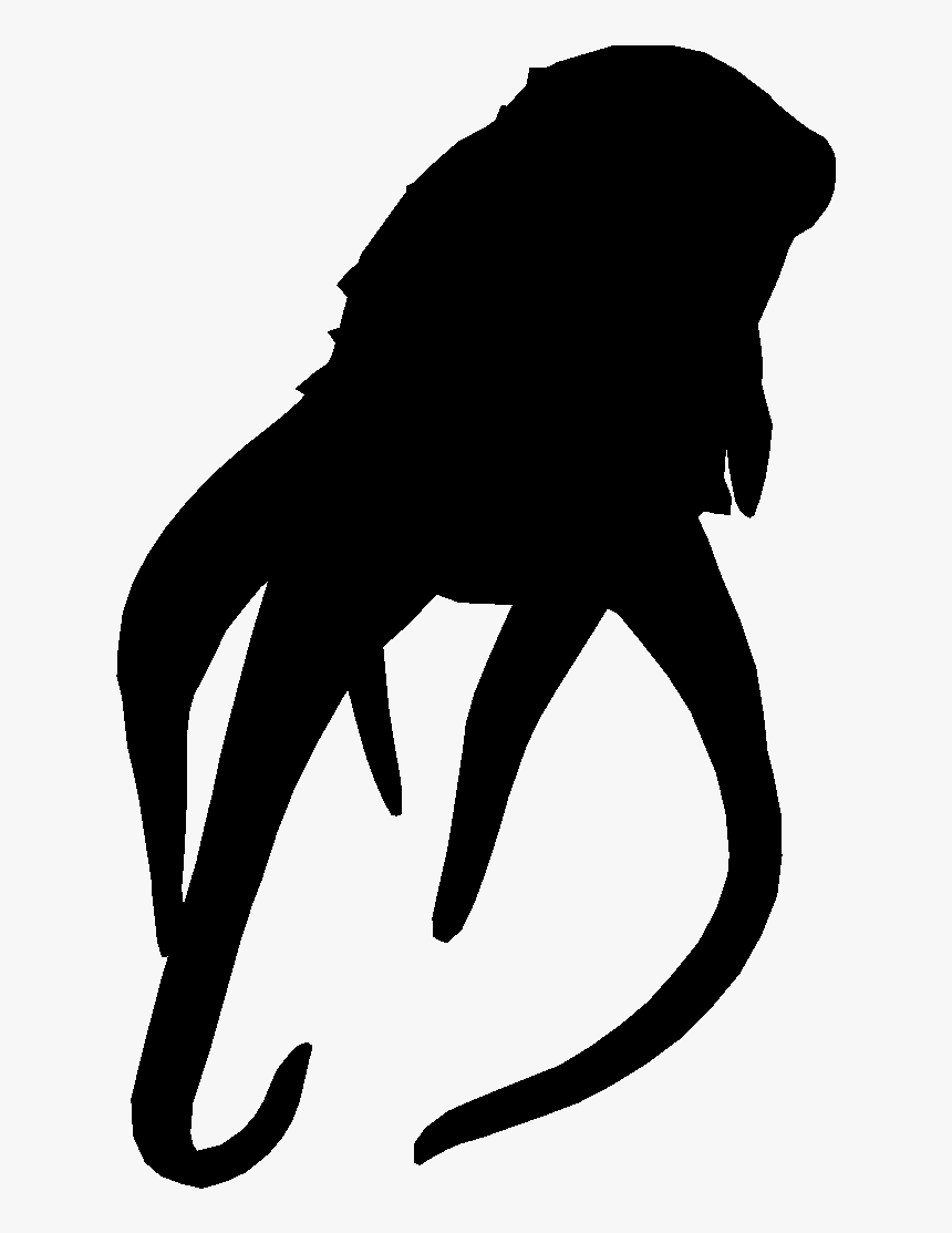 Indian Elephant Clip Art Character Silhouette - Silhouette, HD Png Download