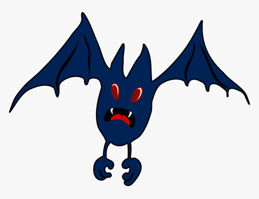 Bat,artwork,wing - Cartoon, HD Png Download