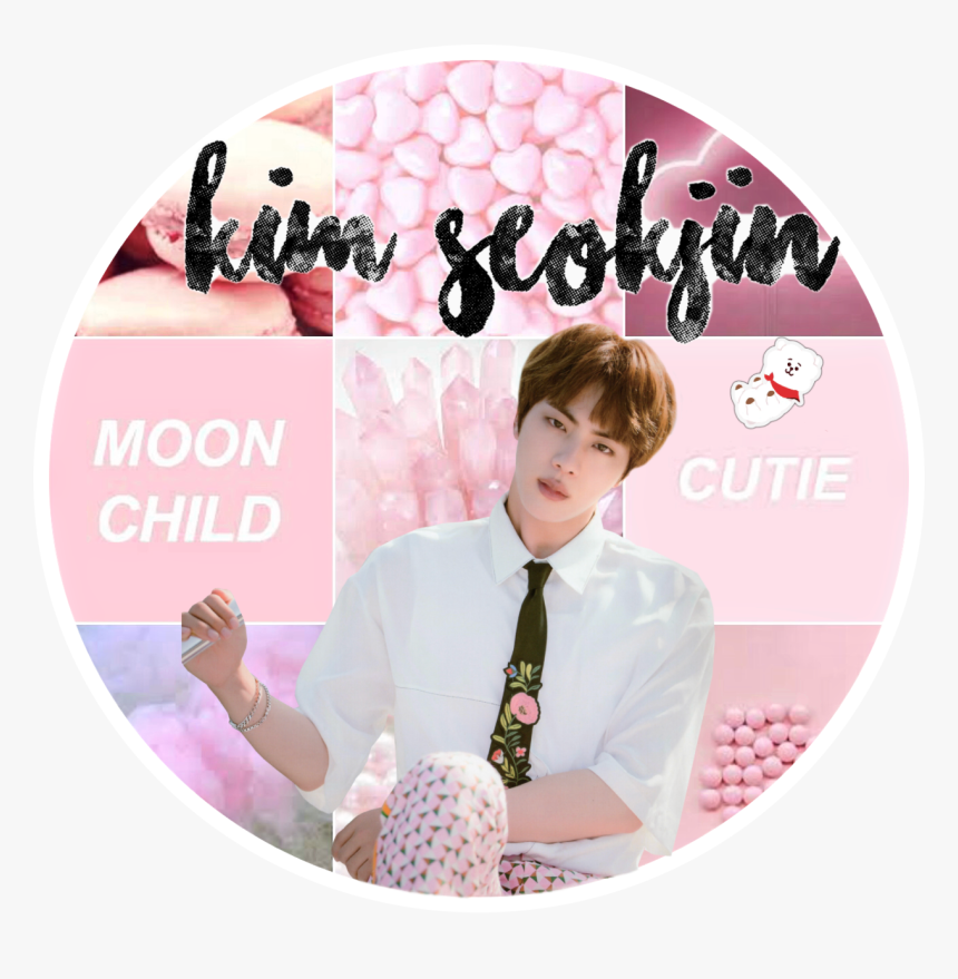 Jin Pink Edit Tumblr Icon Btsjin Seokjinbts Seokjin - Bts Jin Magic Shop, HD Png Download