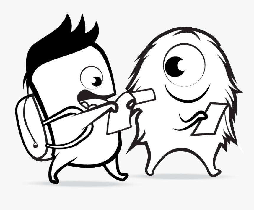 Class Dojo Black And White Clipart , Png Download - Class Dojo Black And White, Transparent Png