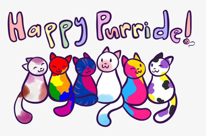 Pride Month Cats, HD Png Download
