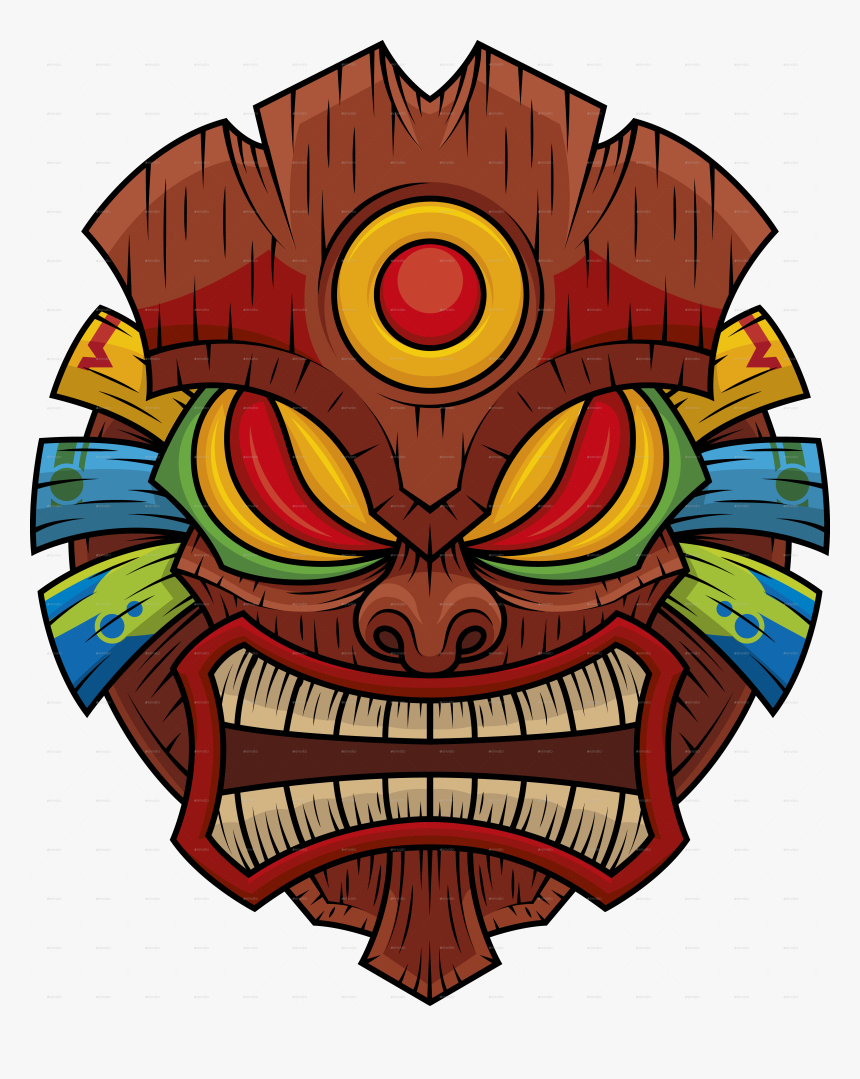 Tiki Mask Png - Transparent Tiki Mask Png, Png Download