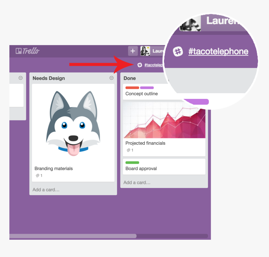 Bacheca Post It Slack, HD Png Download