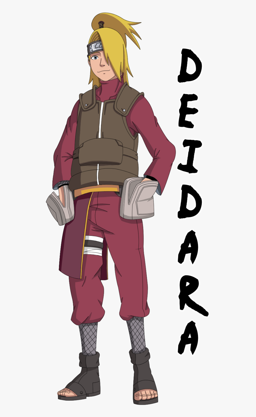 Deidara By Johnnywolf - Deidara Antes Da Akatsuki, HD Png Download